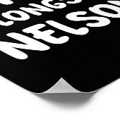 Nelson - Mijn hart is van Nelson - Liefde Poster (Hoek)