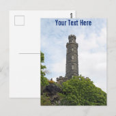 Nelson Monument, Edinburgh aanpasbare ansichtkaart Briefkaart (Voorkant / Achterkant)