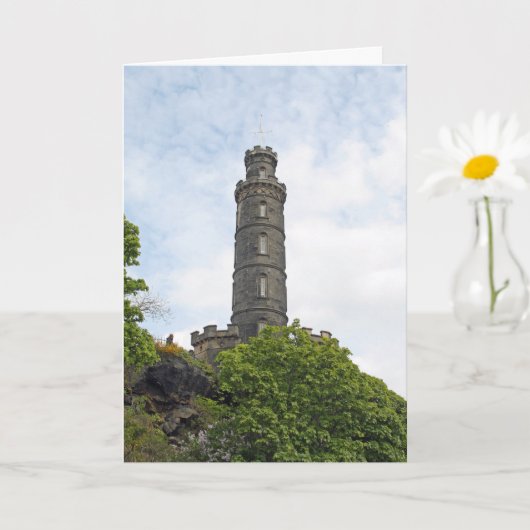 Nelson Monument, Edinburgh Kaart (Kleine Plant)