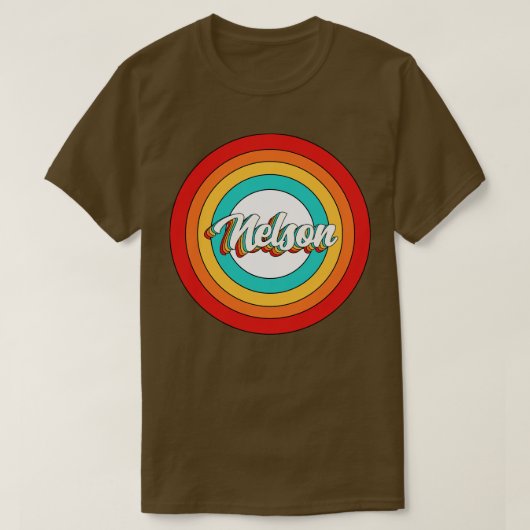Nelson Naam Shirt  Nelson Circle (Design voorkant)
