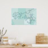 Nelson River en Lake Winnipeg, 30 x 20 inch Poster (Keuken)