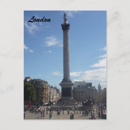 nelson trafalgar briefkaart (Voorkant)