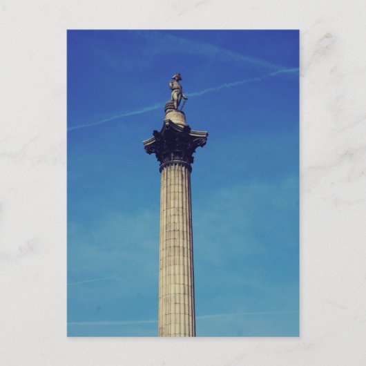 Nelsons Column Londen Briefkaart (Voorkant)