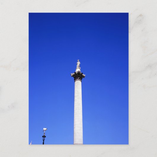 Nelson's Column London Briefkaart (Voorkant)