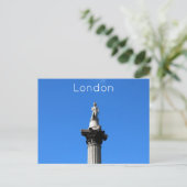 Nelson's Column, London Briefkaart (Staand voorkant)