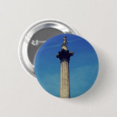 Nelsons Column London Ronde Button 5,7 Cm (Voorkant /achterkant)
