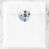 Nelson's Column London Ronde Sticker (Tas)