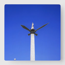 Nelson's Column London Vierkante Klok