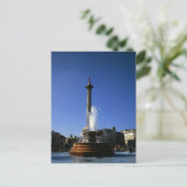 Nelson's Column Trafalgar Square Briefkaart (Staand voorkant)