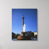 Nelson's Column Trafalgar Square Canvas Afdruk (Voorkant)