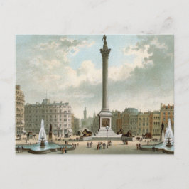Nelson's Column, Trafalgar Square, Londen Briefkaart