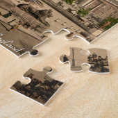 Nelson's Column, Trafalgar Square London Jigzaag Legpuzzel (Zijkant)