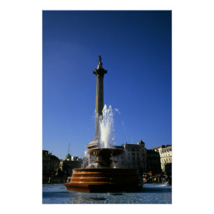Nelson's Column Trafalgar Square Perfect Poster