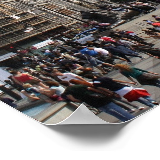 Nelson's Column, Trafalgar Square Poster (Hoek)