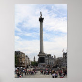 Nelson's Column, Trafalgar Square Poster (Voorkant)