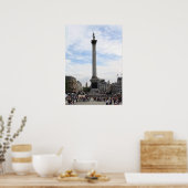 Nelson's Column, Trafalgar Square Poster (Keuken)