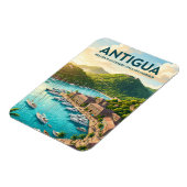 Nelson's Dockyard Antigua en Barbuda Magneet (Linkerzijde)