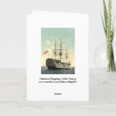 Nelson's HMS Victory Kaart (Achterkant)