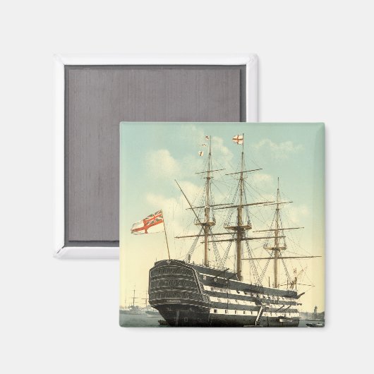 Nelson's HMS Victory Magneet (Voorkant / Achterkant)