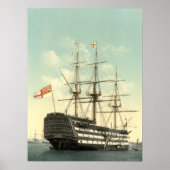 Nelson's HMS Victory Poster (Voorkant)