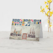 Nelson's signaal op Trafalgar Kaart (Gele Bloem)