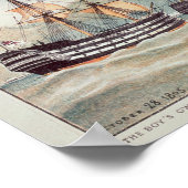 Nelson's signaal op Trafalgar Poster (Hoek)