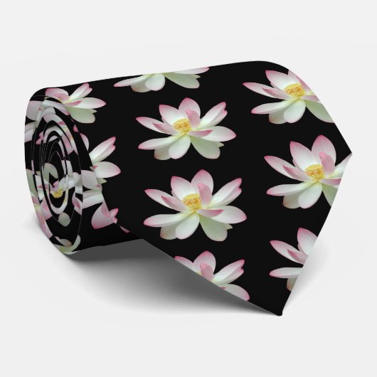 Nelumbo nucifera stropdas (Opgerold)