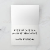 NEMEND EEN STUK VAN ME DE KAART VAN DE VERJAARDAG (Binnen)