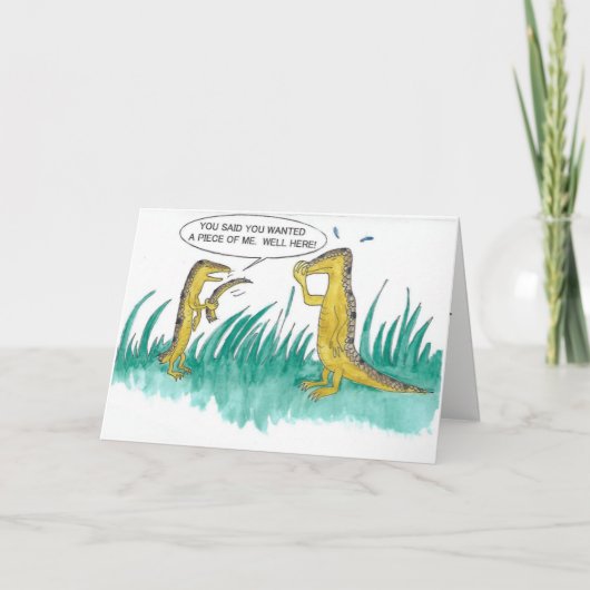 NEMEND EEN STUK VAN ME DE KAART VAN DE VERJAARDAG (Voorkant)