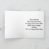 Nemend het gemakkelijke verjaardagskaart kaart (Binnen)