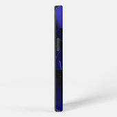NEMES /HYPER ANDROID,Blauw Sciencefiction Monogram iPhone Hoesje (Rechterkant)