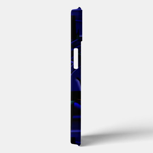 NEMES/HYPER ANDROID, Blue Science Fiction Monogram Case-Mate iPhone Case (Achterkant / Rechts)