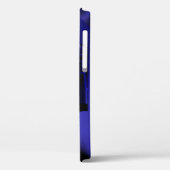 NEMES/HYPER ANDROID, Blue Science Fiction Monogram Case-Mate iPhone Case (Achterkant / Links)