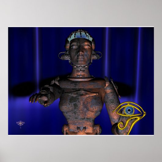 NEMES/HYPER ANDROID MET ANKH POSTER (Voorkant)