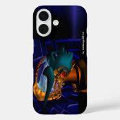 NEMES/HYPER ANDROID PORTRAIT Case-Mate iPhone CASE (Achterkant)