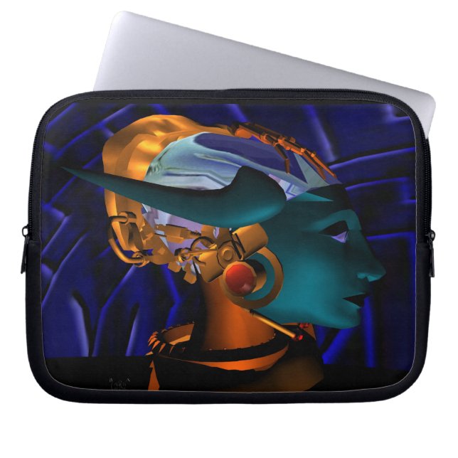 NEMES/HYPER ANDROID PORTRAIT LAPTOP SLEEVE (Voorkant)