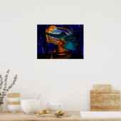 NEMES/HYPER ANDROID PORTRAIT, Science Fiction Poster (Keuken)