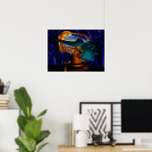 NEMES/HYPER ANDROID PORTRAIT, Science Fiction Poster (Thuiskantoor)