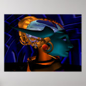 NEMES / HYPER ANDROID PORTRAIT, Sciencefiction Poster (Voorkant)