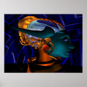 NEMES / HYPER ANDROID PORTRAIT, Sciencefiction Poster (Voorkant)