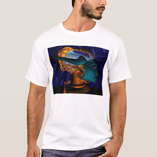 NEMES/HYPER ANDROID PORTRAIT T-SHIRT (Voorkant)
