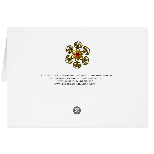 NEMES / HYPER ANDROID / Science Fiction (Achterkant Horizontaal)