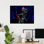 NEMES / HYPER ANDROID, Science Fiction Poster (Thuiskantoor)