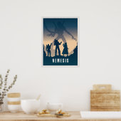 Nemesis Board Game Minimal Travel Style Gaming Poster (Keuken)