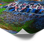 Nemesis Corner Shot | Resort Alton Towers Poster (Hoek)