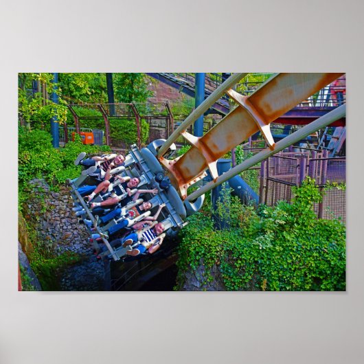Nemesis Corner Shot | Resort Alton Towers Poster (Voorkant)