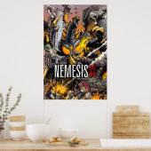 Nemesis - Een Poster van Kaiju - Kunst door Matt F (Keuken)