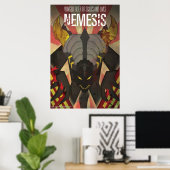 Nemesis Kaiju Poster - Kunst door James Biggie (Thuiskantoor)