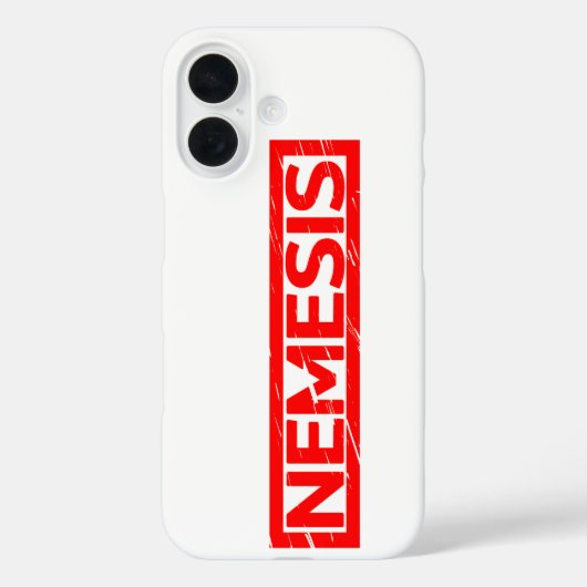 Nemesis Stamp Case-Mate iPhone Case (Achterkant)