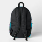 NEMESIS: The Super Ghost Backpack  Bedrukte Rugzak (Achterkant)